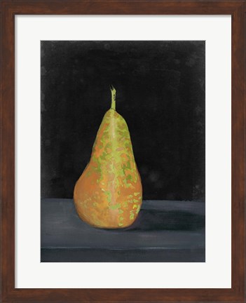 Framed Fruit on Shelf IX Print