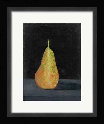 Framed Fruit on Shelf IX Print