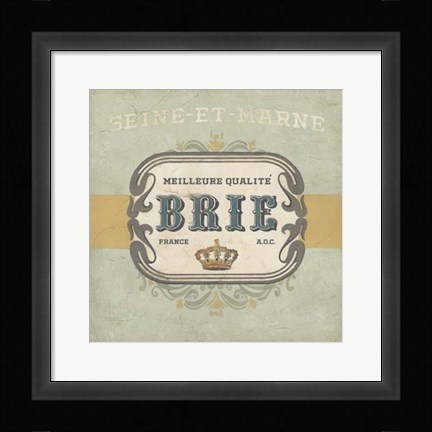 Framed Nouveau Chevre I Print