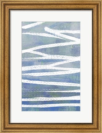 Framed Pastel Gradient I Print