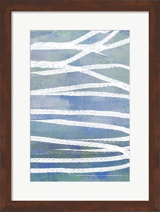 Framed Pastel Gradient II Print