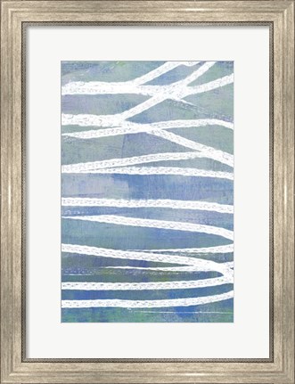 Framed Pastel Gradient II Print