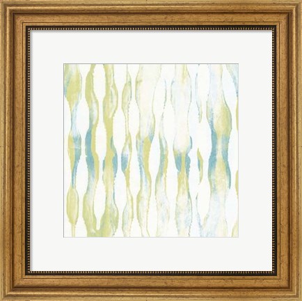 Framed Pattern Waves IV Print