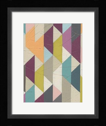 Framed Confetti Prism IV Print