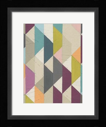 Framed Confetti Prism VI Print