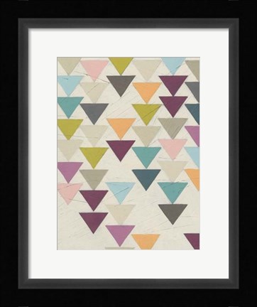 Framed Confetti Prism IX Print