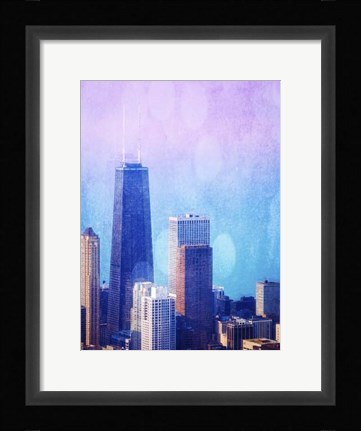 Framed Chi Town I Print
