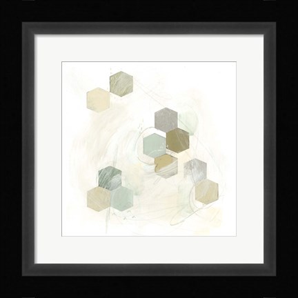 Framed Honeycomb Reaction III Print