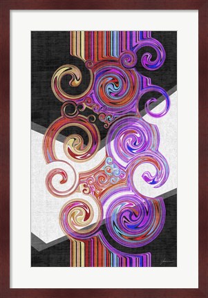 Framed Twirl II Print