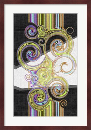 Framed Twirl IV Print