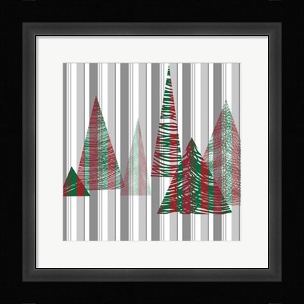 Framed Oh Christmas Tree I Print