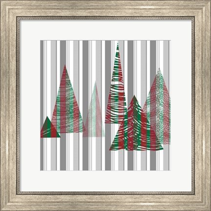 Framed Oh Christmas Tree I Print
