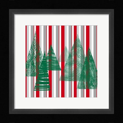 Framed Oh Christmas Tree IV Print