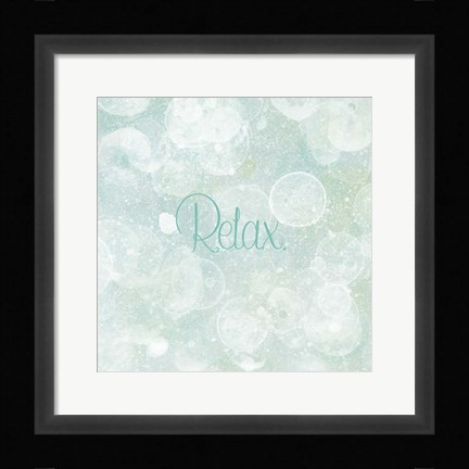 Framed Bubble Bath I Print