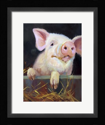 Framed Farm Club II Print