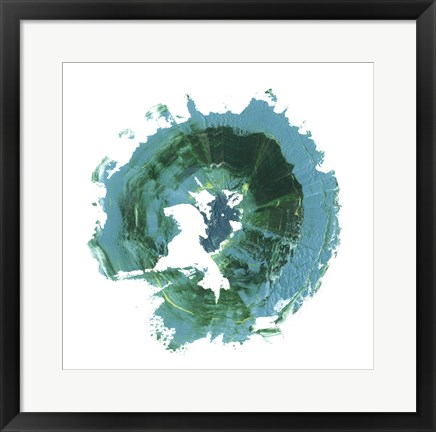 Framed Geode Abstract I Print
