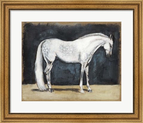 Framed Equestrian Studies V Print