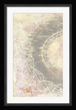 Framed Crystal Vision I Print