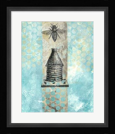 Framed Vintage Beekeeper I Print