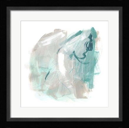 Framed Coastal Fog III Print