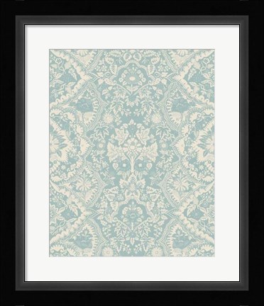 Framed Baroque Tapestry in Spa II Print