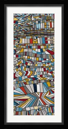 Framed Primary Grain II Print