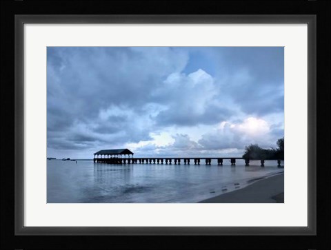 Framed Hanalei Dawn Print