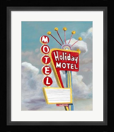 Framed American Roadside IV Print