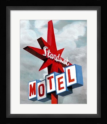 Framed American Roadside VI Print
