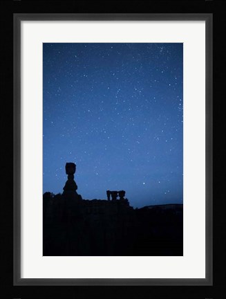 Framed Stars at Thor's Hammer Print