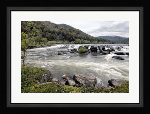 Framed Sandstone Falls II Print