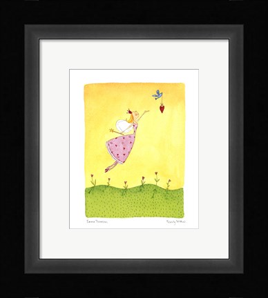 Framed Felicity Wishes II Print