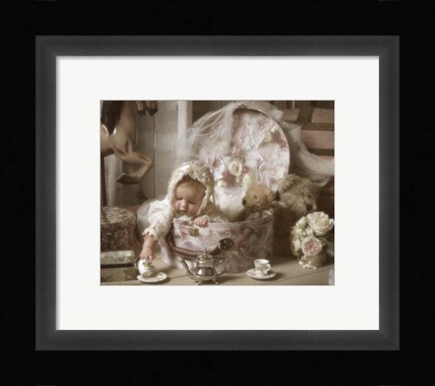 Framed Victorian Baby Print