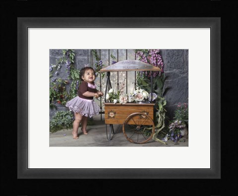 Framed Flowers for Sale Print