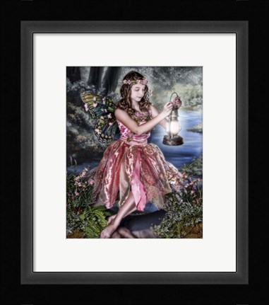 Framed Dusk Fairy Print