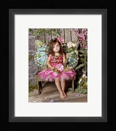 Framed Beautiful Fairy 2 Print