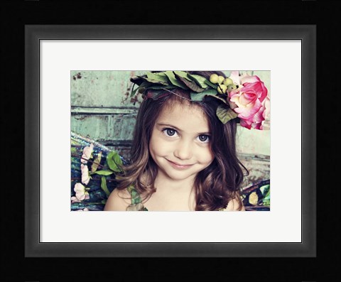Framed Beautiful Eyes Print