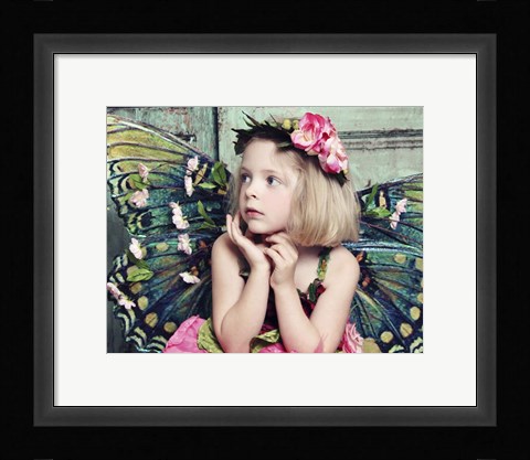 Framed Beautiful Fairy 3 Print