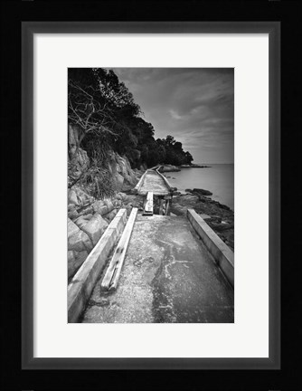 Framed Fragmented Print