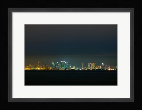 Framed Across The Sea Print