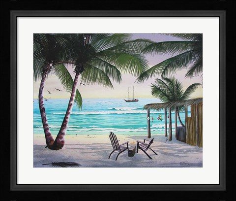 Framed Morning Walk Print