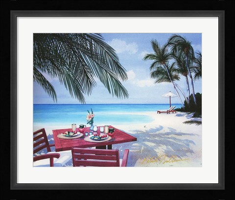 Framed Island Faire Print