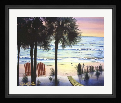 Framed Morning Walk 2 Print