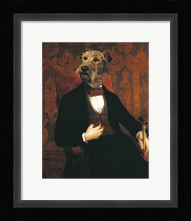 Framed Monsieur Print