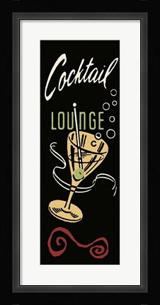 Framed Cocktail Lounge Print