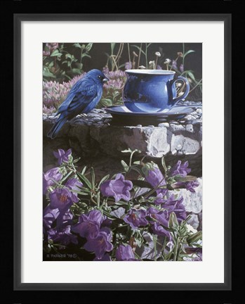 Framed Stone Ledge Print