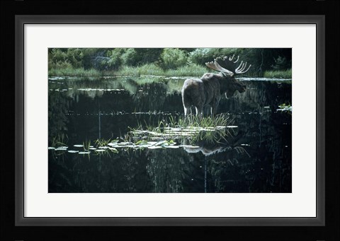 Framed Summer Pond Print