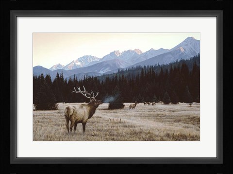 Framed Autumn Meadow Print