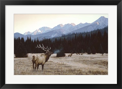 Framed Autumn Meadow Print
