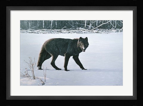 Framed Winter Morning Print